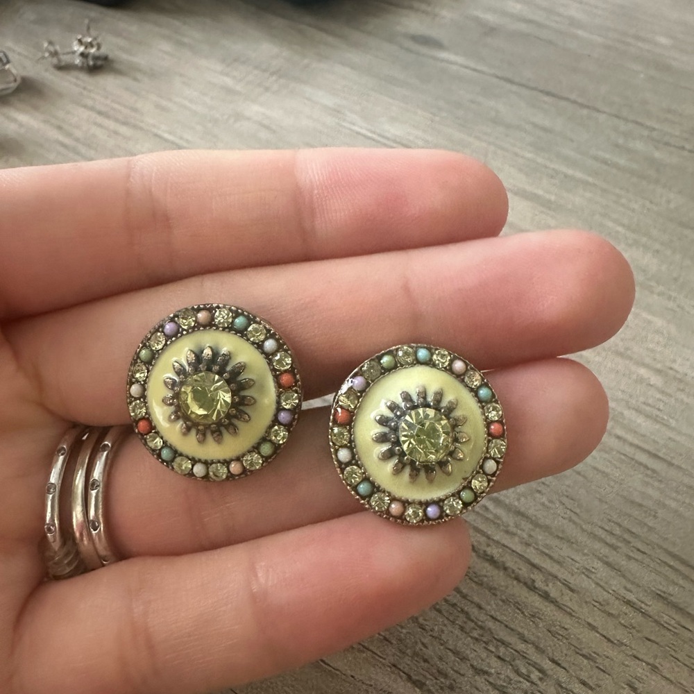 Little Green Colorful earrings